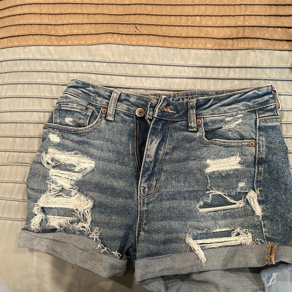 American eagle jean shorts